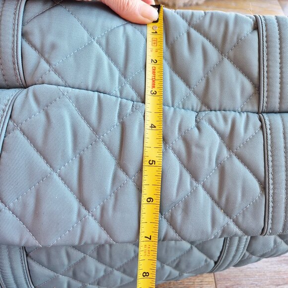 NWT VERA BRADLEY Performance Twill Tote Water Repellent Blue Oar Large 14"x19" - Picture 12 of 12